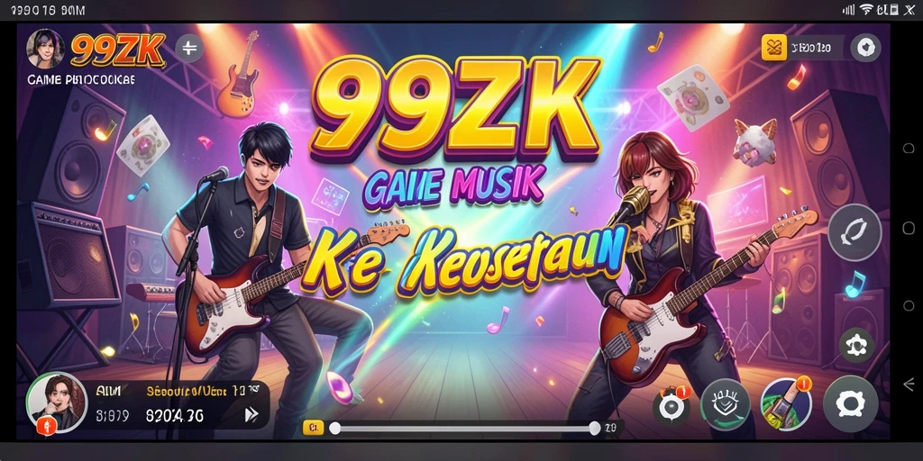 Gameplay seru dalam aplikasi 99ZK yang menyenangkan.