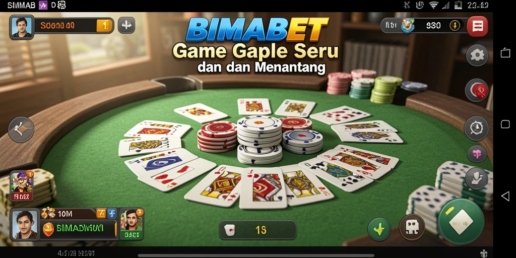 Tampilan gameplay menarik dari BIMABET yang seru.