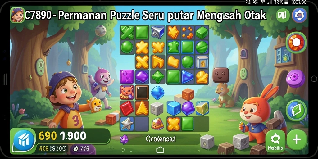 Tampilan gameplay C7890 yang menantang dan menarik.