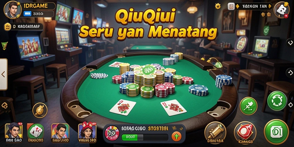 Screenshot gameplay QiuQiu yang menarik di IDRGAME.