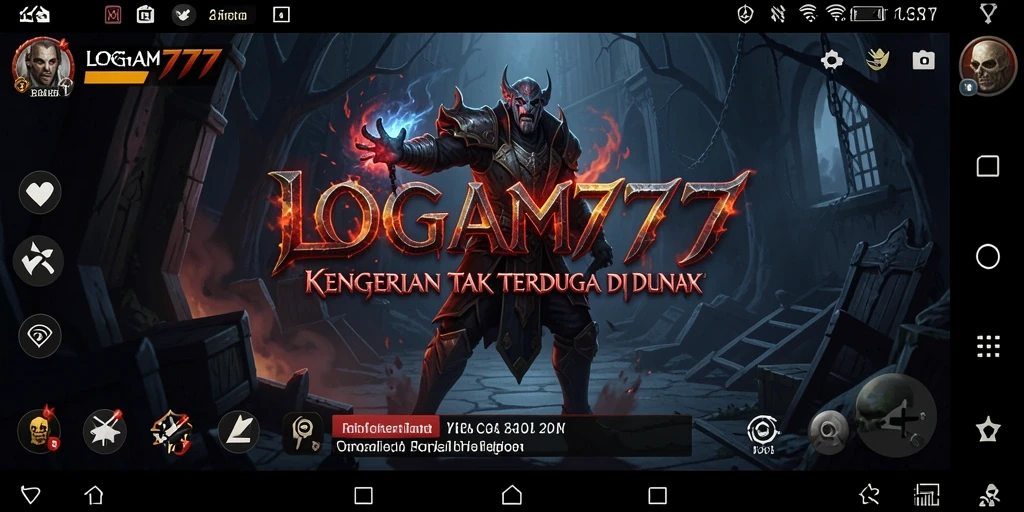Tampilan gameplay menegangkan di dunia Horror LOGAM777.