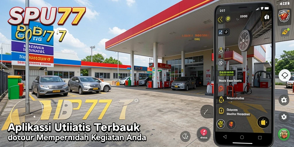 Tampilan antarmuka SPBU77 dengan navigasi intuitif dan fitur canggih.